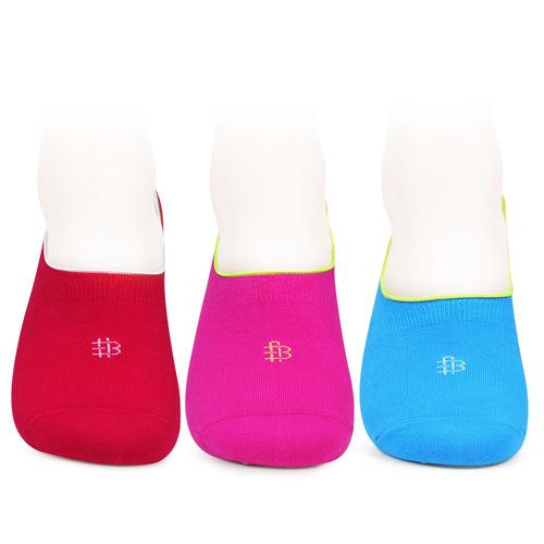 Unisex Multicolor Cotton Socks -Pack Of 3