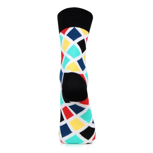 Men's Kicks on Fleek Diamond Pattern Socks