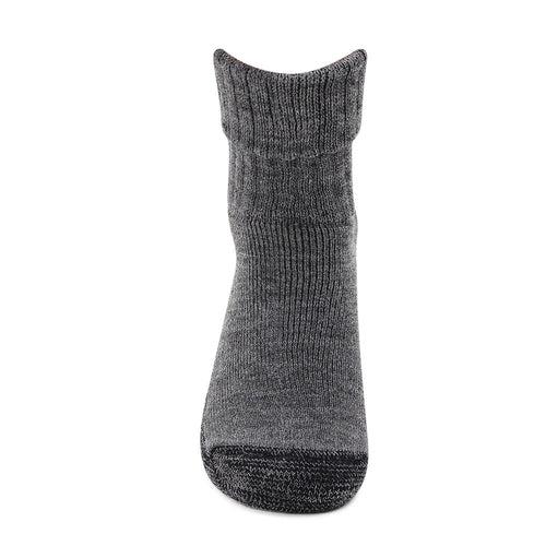 Women's Woolen Anti-Skid  Indoor Socks - Anthra