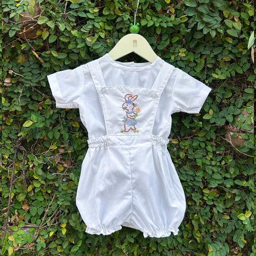 COOL BUNNY GIRL BABY ROMPER