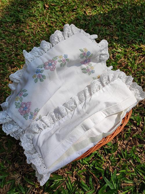 Adorable Shadow Work Padded Baby Sheet