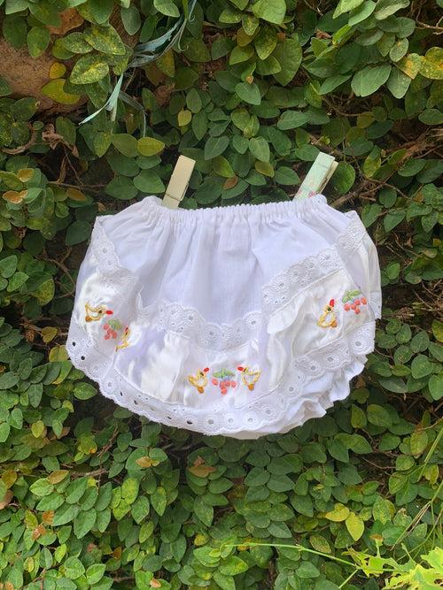 Satin & Lace Detail Panty for Baby Girl