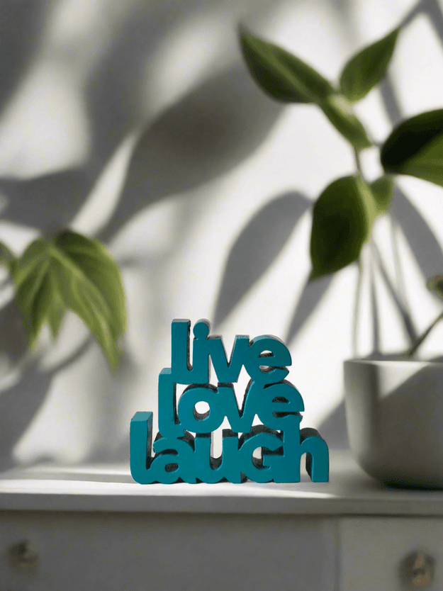 Desk Name Cutout | Live Love Laugh