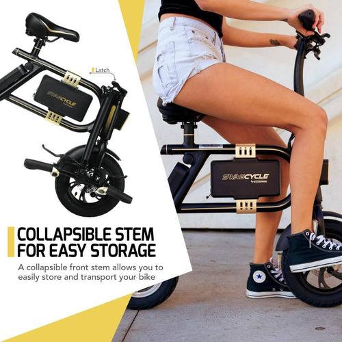 SWAGTRON SwagCycle Envy E-Bike – Folding Electric Bicycle