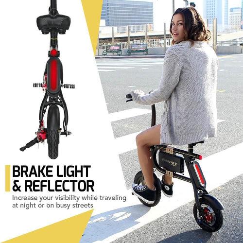 SWAGTRON SwagCycle Envy E-Bike – Folding Electric Bicycle