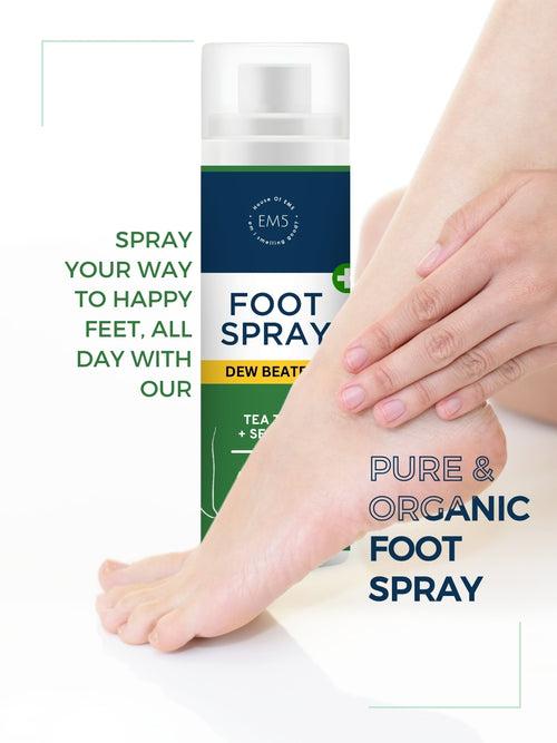 EM5™ Dew Beaters | Foot Spray | Pack of 2