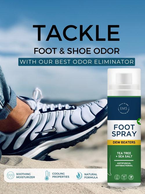 EM5™ Dew Beaters | Foot Spray | Pack of 2