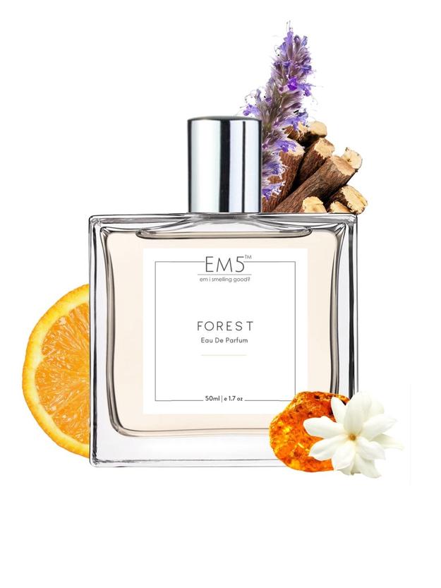 EM5™ Forest Perfume for Women | Warm Spicy Vanilla Aromatic Fragrance | Eau de Parfum Spray | Luxury Gift for Her | Variants Available: 50 ml Spray / 15 ml Spray