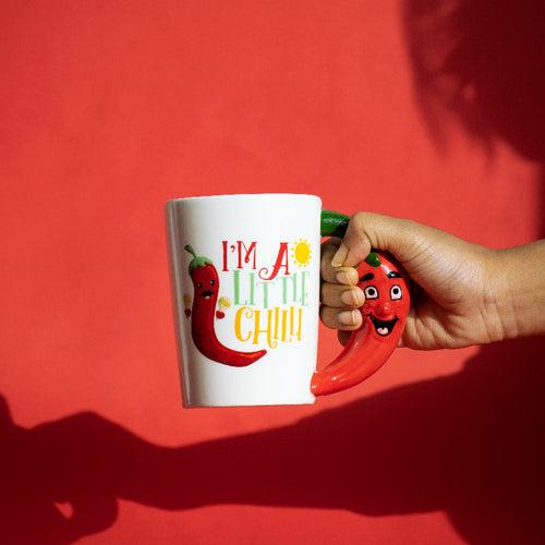 Fun & Happy Chilli Coffee Mug