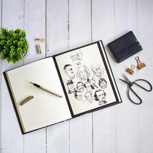 Tribute to Caricature - Hard Bound Notebook
