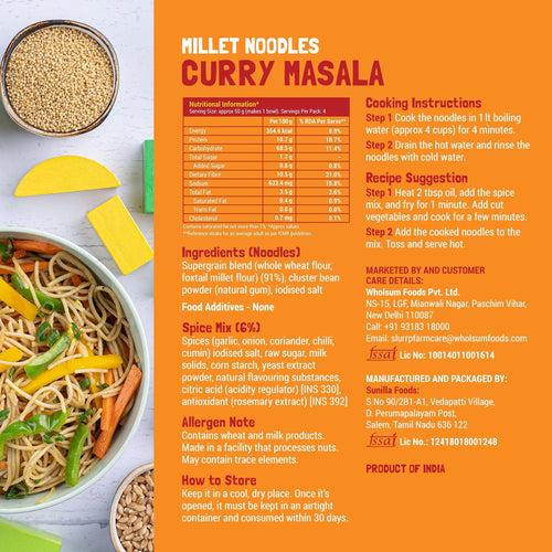 Millet Noodles - Pack of 3 Flavours