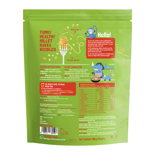 Millet Noodles - Pack of 3 Flavours