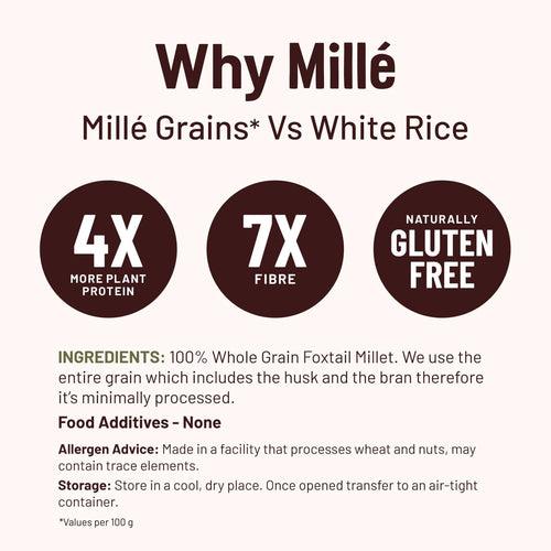 Mille : Foxtail Millet 100% Whole Grain