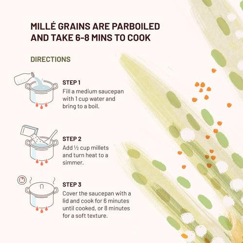 Mille : Little Millet 100% Whole Grain