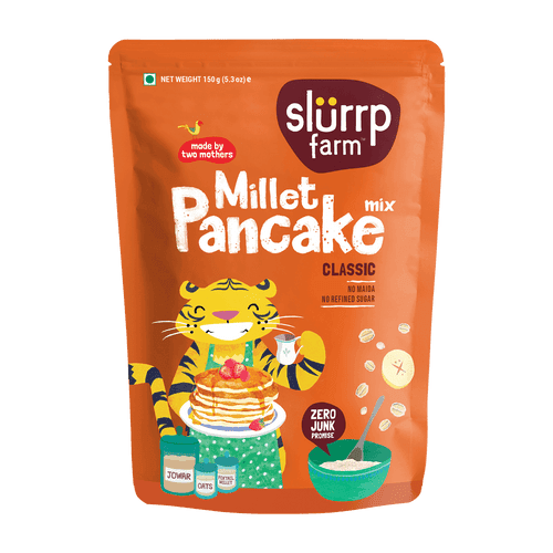 Blueberry & Classic Vanilla Combo: Millet Pancake (Pack of 2)