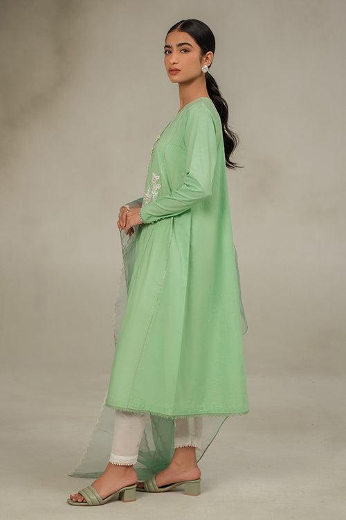 MORNING MIST-2 PIECE (SHIRT & DUPATTA)