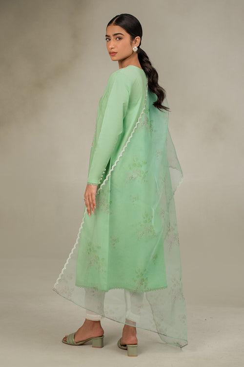 MORNING MIST-2 PIECE (SHIRT & DUPATTA)