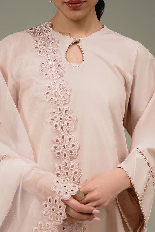 PINK SHADOW-2 PIECE (SHIRT AND DUPATTA)