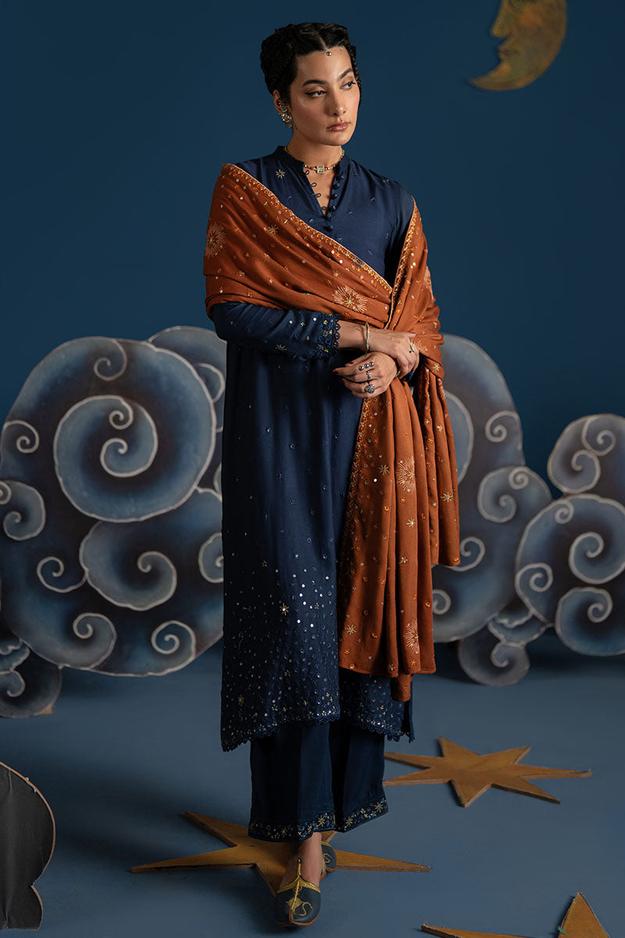 MOONLIGHT STAR-3 PC (SHIRT,TROUSER & DUPATTA)