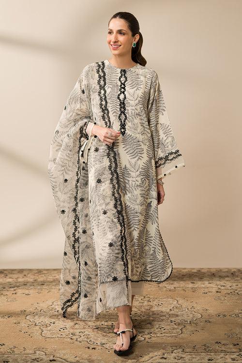 DUSKY SHRUB 2PC (SHIRT & DUPATTA)