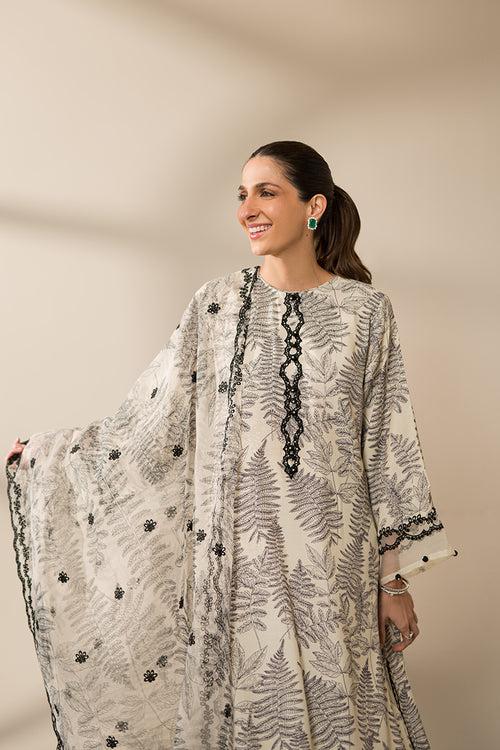 DUSKY SHRUB 2PC (SHIRT & DUPATTA)