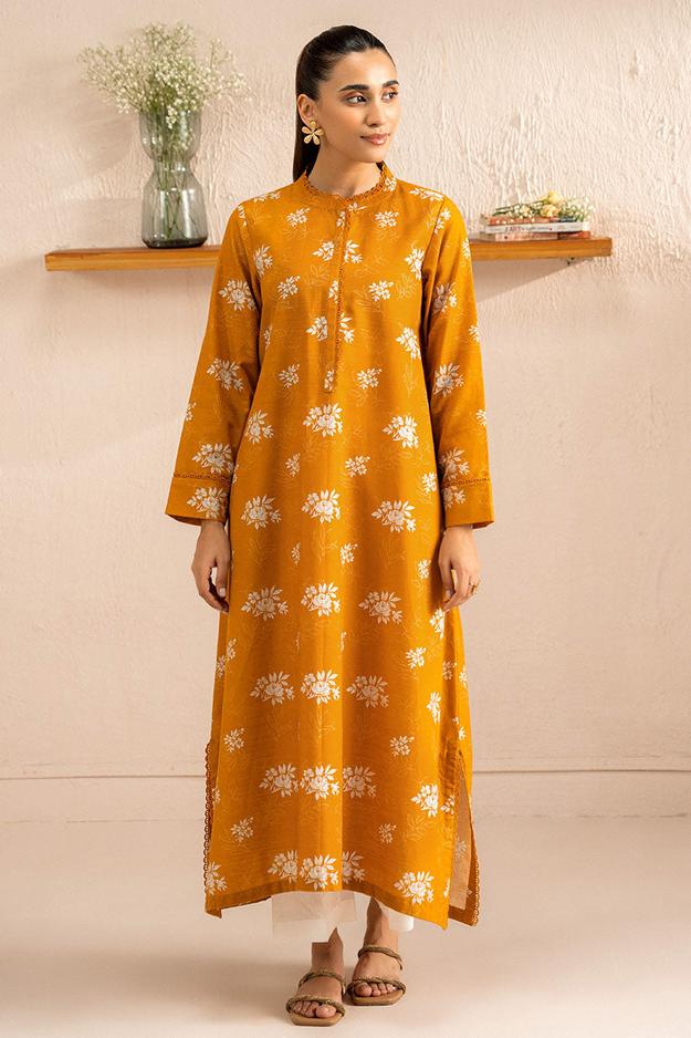 AMBER SUN PRINTED KHADDAR SHIRT