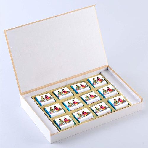 Tailored Ties Personalized Rakhi Delights Chocolate box