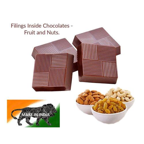 Fist bump clipart printed wrapped chocolates for father's day