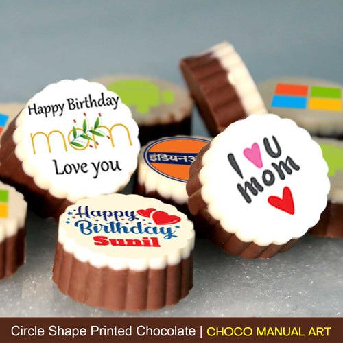 Happy Mother's Day 'love you' Printed chocolates for mom
