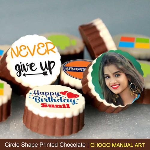 Personalised Printed Chocolate Gifts For Wish Never Give Up