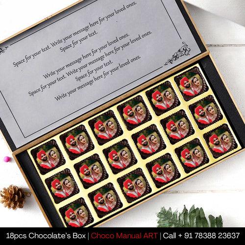 Customised Chocolate Gift For Anniversary | Choco ManualART