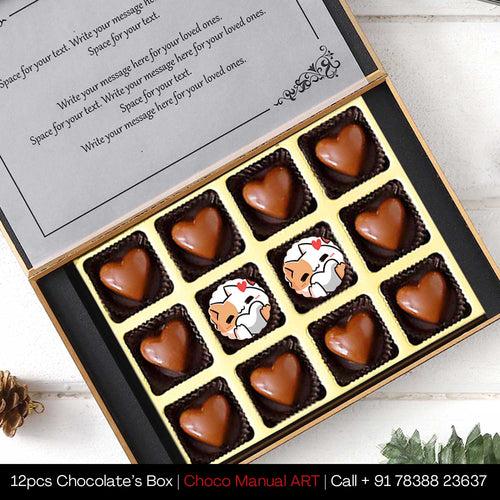 Promise Day Unique Chocolate gift I Buy at Choco ManualART