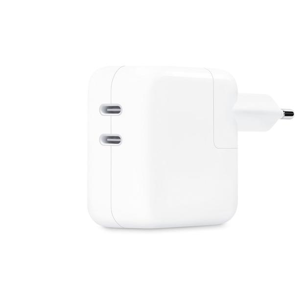 Apple 35W Dual USB-C Power Adapter (White)