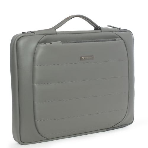 Vaku Luxos Lasa Chivelle Premium Collection Sleeve for MacBook 13"/14" with Strap - Grey