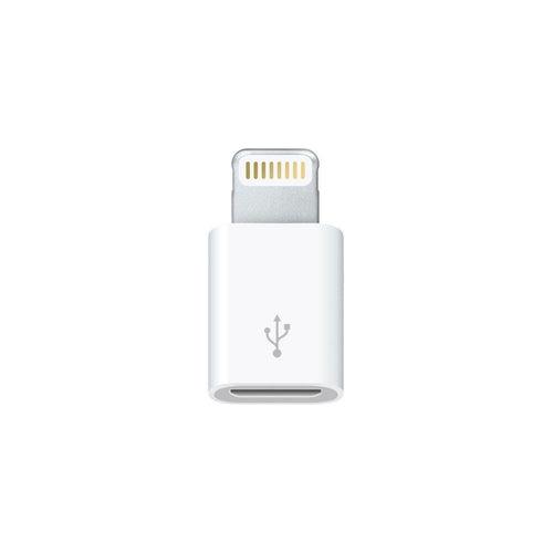 Apple Lightning to Micro USB Adapter | White