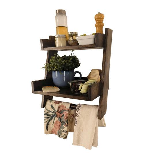 CALISTA Wooden Shelf Ladder