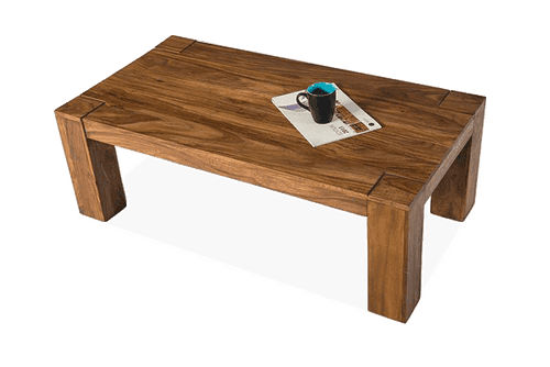Solid Wood Romeo Coffee Table Stone