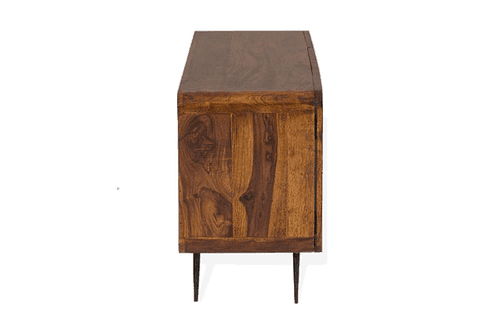 Solid Wood Clarion Tv Unit Sideboard Walnut