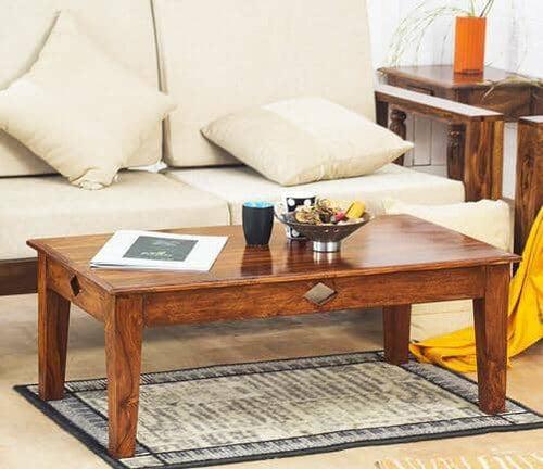 Solid Wood Mayor Coffee Table Honey