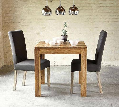 Solid Wood Voted Dining Set 6 Seater with Chairs