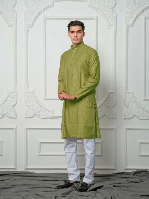 Nivaan green kurta