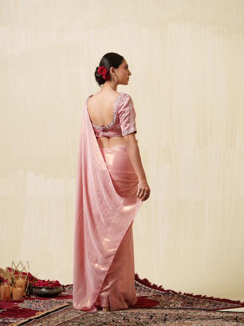 Ridhi pink saree