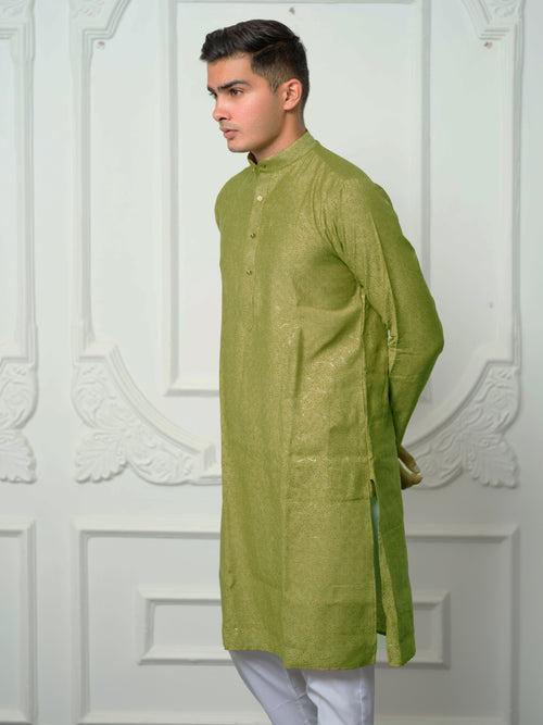 Nivaan green kurta