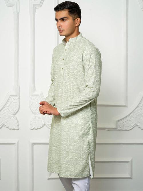 Aarush green kurta