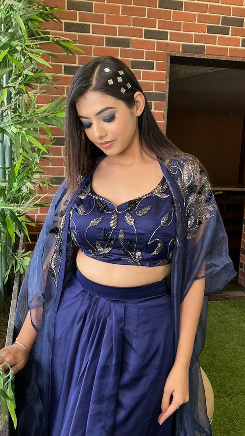 Kriti blue co-ord set