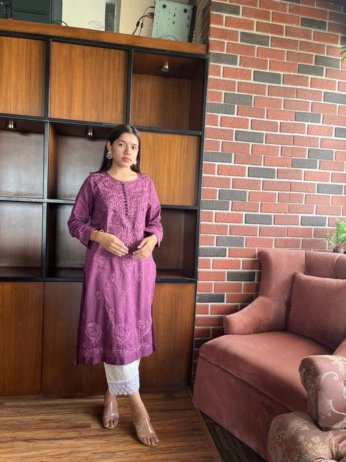 Aadhya cotton kurti