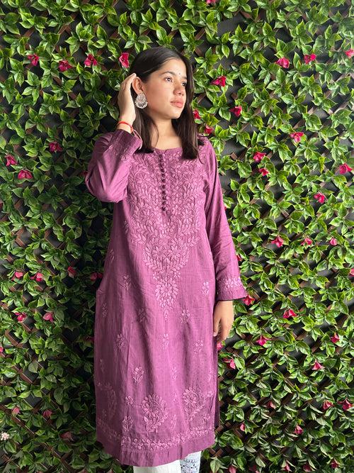 Aadhya cotton kurti