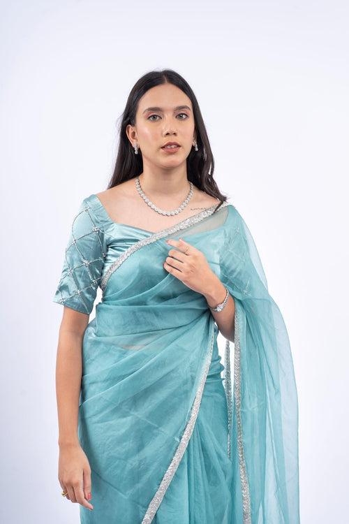 Aisha Organza Saree