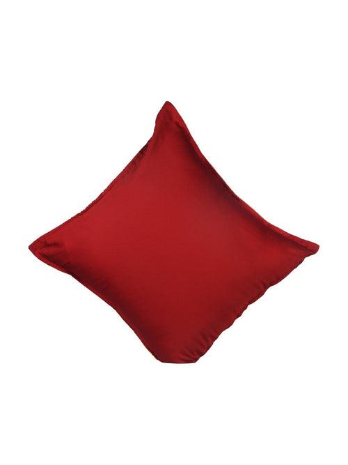 Handpainted Red Cushion Cover