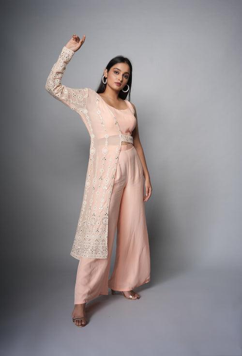 Kashi Peach Co-ord Set